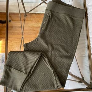 J.Crew Olive Lightweight Thermal Jogger